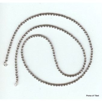 Necklace strand 80 cm rose quartz