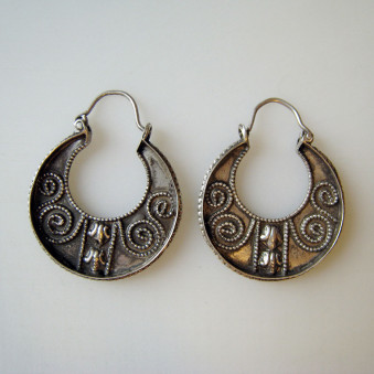 Earrings Silver Lurka-Tamang S Moon